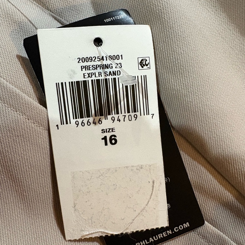 NWT‎ Lauren Ralph Lauren Women’s Pleated Wool Blend Classic Dress Pants - Picture 4 of 7